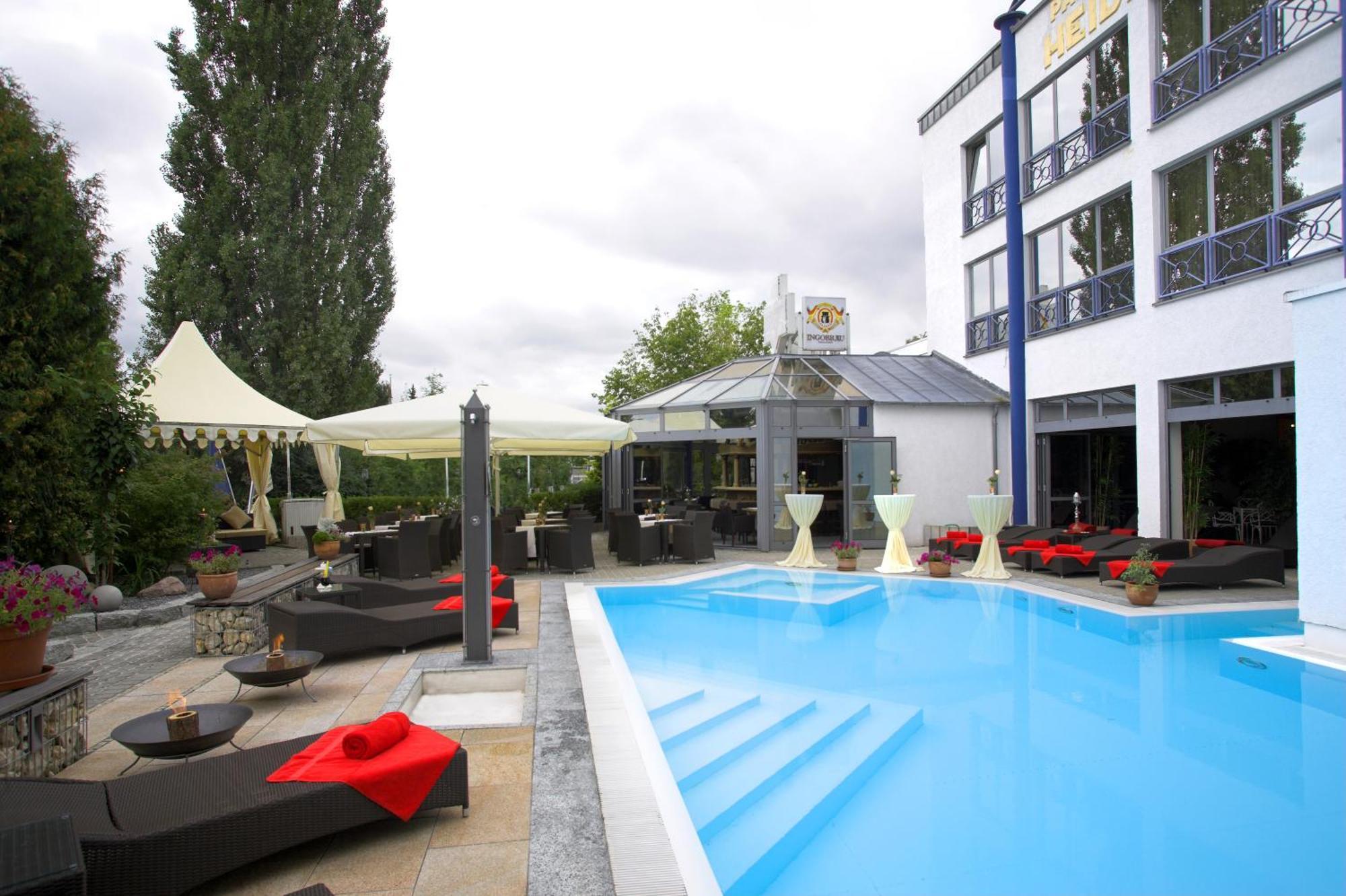 Der Heidehof Conference & Spa Resort ガイマースハイム エクステリア 写真