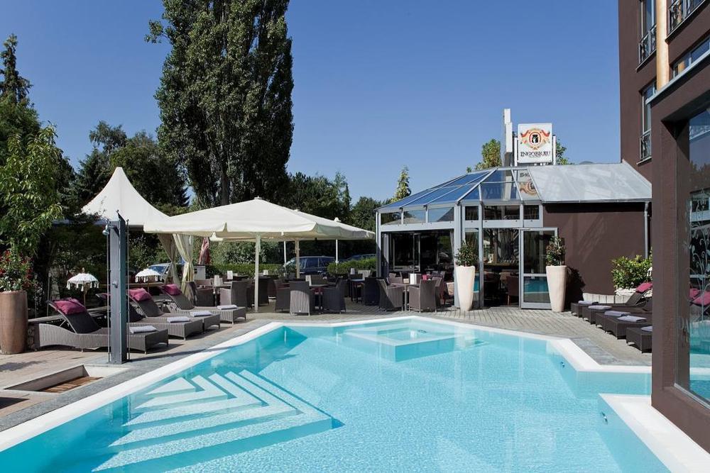 Der Heidehof Conference & Spa Resort ガイマースハイム エクステリア 写真
